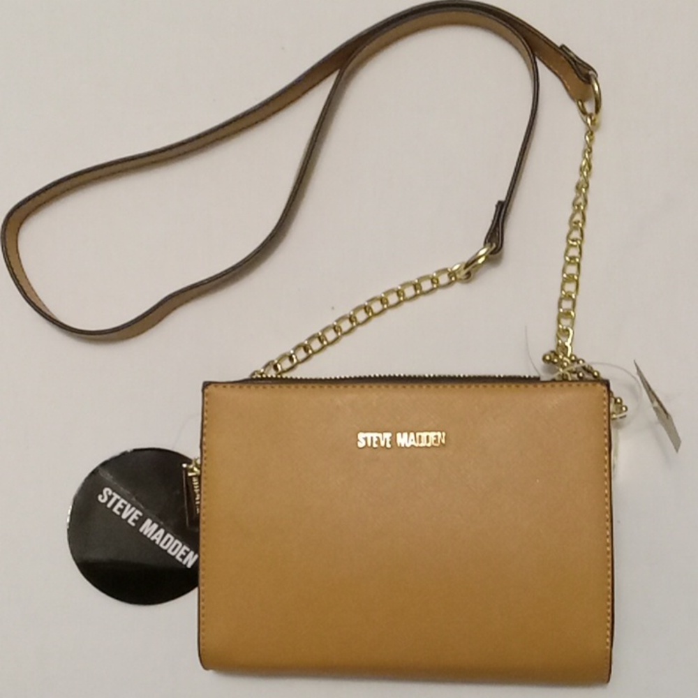 Steve Madden Two Tone Crossbody Wallet/Clutch NWT